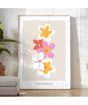 Affiche Fleuri acheter en ligne