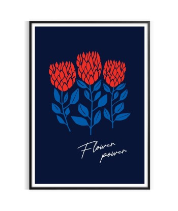 Affiche Fleurs 5 paiement sécurisé