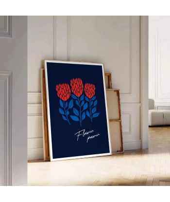 Affiche Fleurs 5 paiement sécurisé