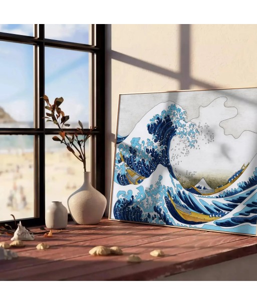 The Great Wave Off Kanagawa By Hokusai Japanese Print paiement sécurisé