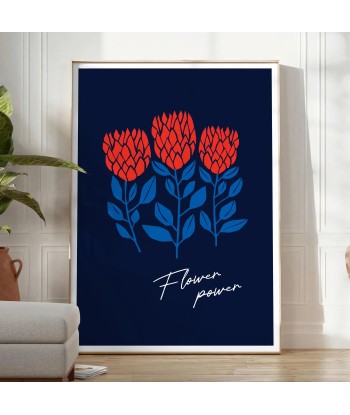 Affiche Fleurs 5 paiement sécurisé