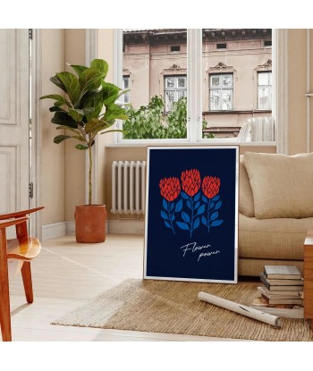 Affiche Fleurs 5 paiement sécurisé