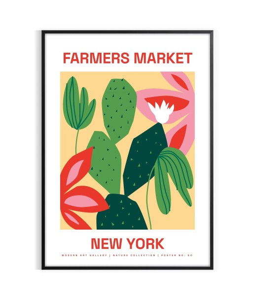 Affiche Botanique Marché Fermier offre 