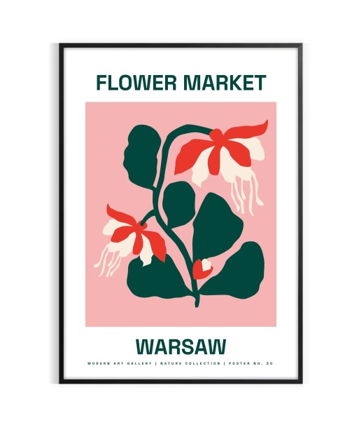 Fleur Marché Fleurs Affiche sur le site 