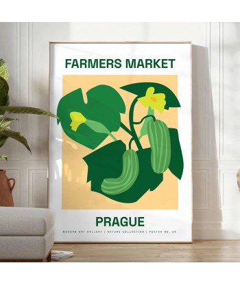 Affiche Botanique Marché Fermier d'Europe débarque