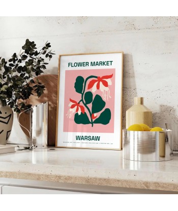 Fleur Marché Fleurs Affiche sur le site 