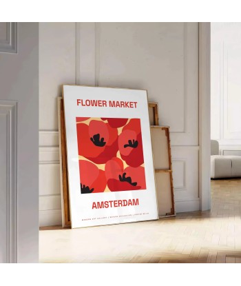 Affiche Jardin Marché Fleurs Comparez plus de prix