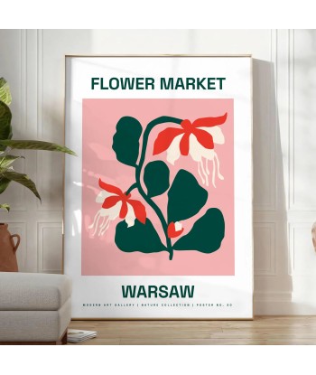 Fleur Marché Fleurs Affiche sur le site 