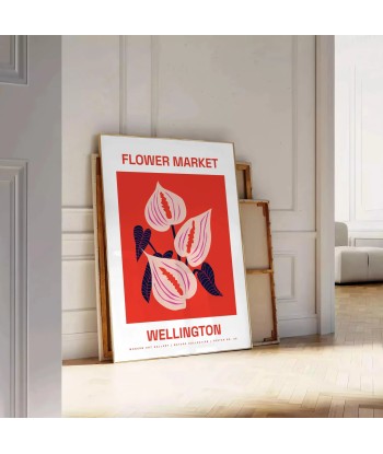 Affiche Nature Marché Fleurs prix