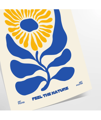 Affiche Feel The Nature Fleur votre restaurant rapide dans 