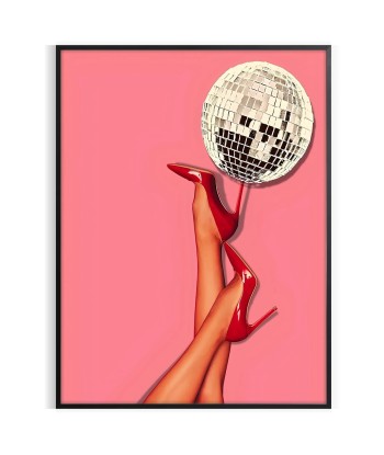 Disco Foot Trendy Wall Art chez Cornerstreet bien 