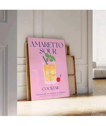 Amaretto Sour Cocktail Affiche JUSQU'A -70%! 