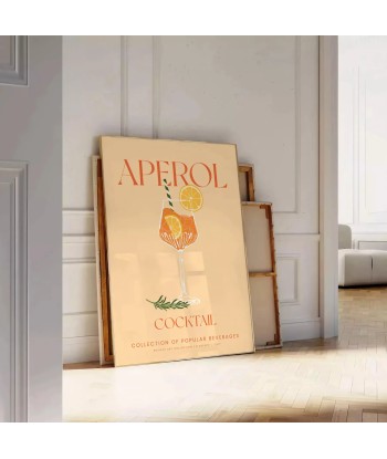 Affiche Cocktail Aperol soldes