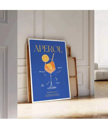 Affiche Cocktail Aperol Venez acheter