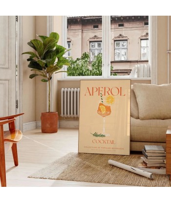 Affiche Cocktail Aperol soldes