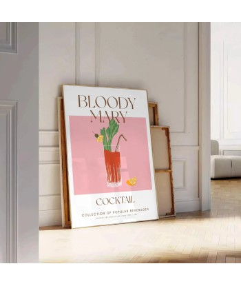 Cocktail Bloody Mary Affiche 2 - 3 jours ouvrés.