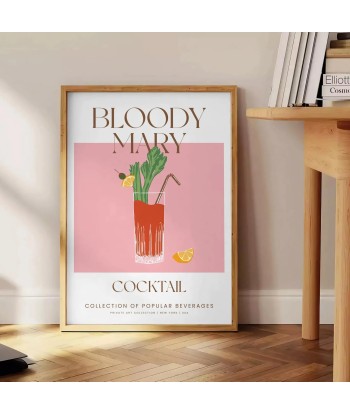 Cocktail Bloody Mary Affiche 2 - 3 jours ouvrés.