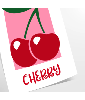 Affiche Cuisine Cherry 2 1 soldes