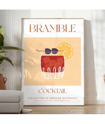 Cocktail Ronce Affiche en linge