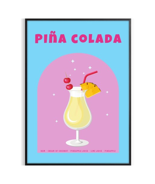 Pina Colada Poster Découvrez la collection