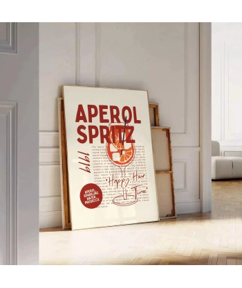 Affiche Cocktail Spritz destockage