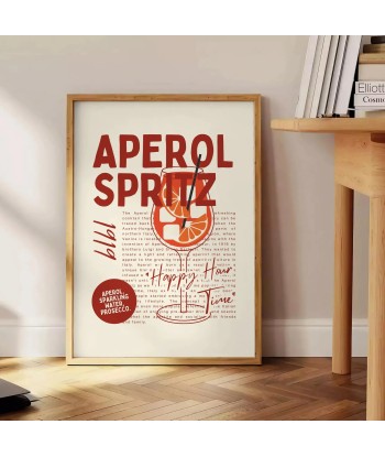 Affiche Cocktail Spritz destockage