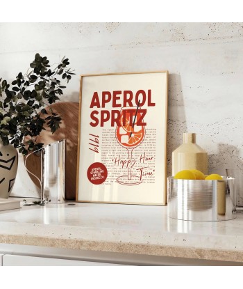 Affiche Cocktail Spritz destockage