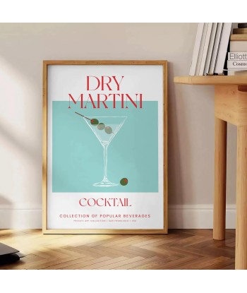 Affiche Cocktail Mafficheini Sec Le MVP de beaucoup