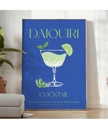 Cocktail Daiquiri Affiche commande en ligne