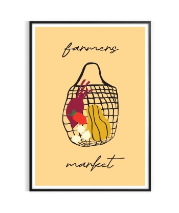 Affiches Fruits Marché Fermier destockage