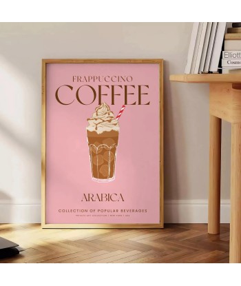 Affiche Cocktail Café Frappuccino 2023