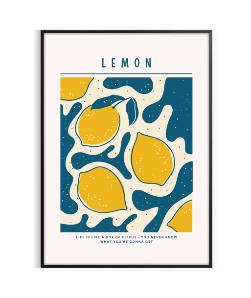 Cuisine Citron Poster Comparez plus de prix