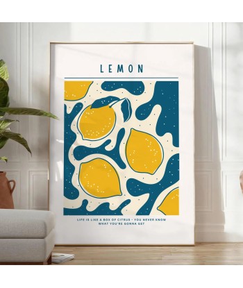 Cuisine Citron Poster Comparez plus de prix