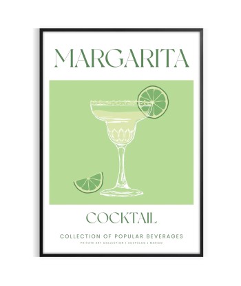 Affiche Cocktails Margarita d'Europe débarque