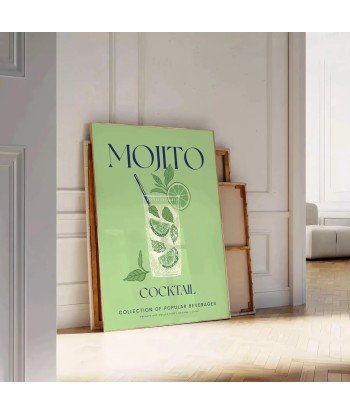 Affiche Cocktail Mojito Venez découvrir notre 