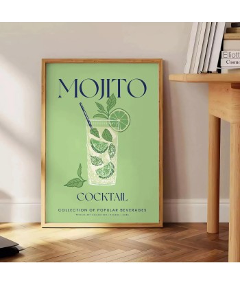 Affiche Cocktail Mojito Venez découvrir notre 