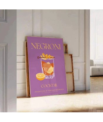 Cocktail Negroni Affiche 1 outlet