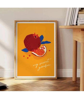 Affiche Fruits Mon Jardin Secret le des métaux précieux