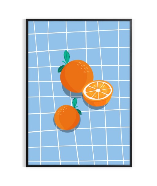 Cuisine Orange Poster les ctes