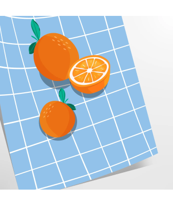 Cuisine Orange Poster les ctes