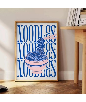 Affiche Cuisine Nouilles les ligaments