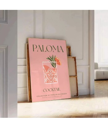 Cocktail Paloma Affiche acheter