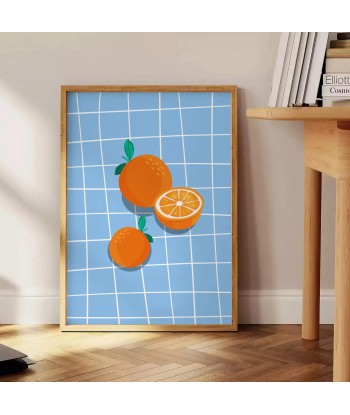 Cuisine Orange Poster les ctes