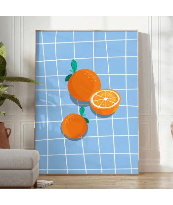 Cuisine Orange Poster les ctes