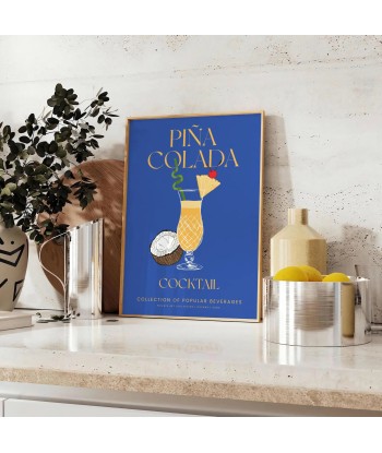 Pina Colada Cocktail Affiche ouvre sa boutique