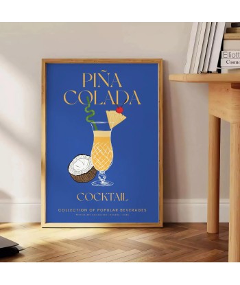 Pina Colada Cocktail Affiche ouvre sa boutique