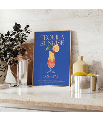 Affiche Cocktail Tequila Sunrise solde