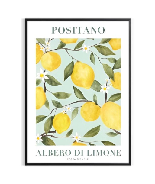 Albero Di Limone Kitchen Art Print Fin de série