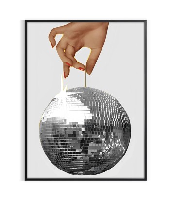 Disco Hand Graphic Wall Print 50-70% off 