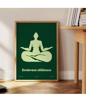 Embrassez L’Affiche Yoga Immobile À commander